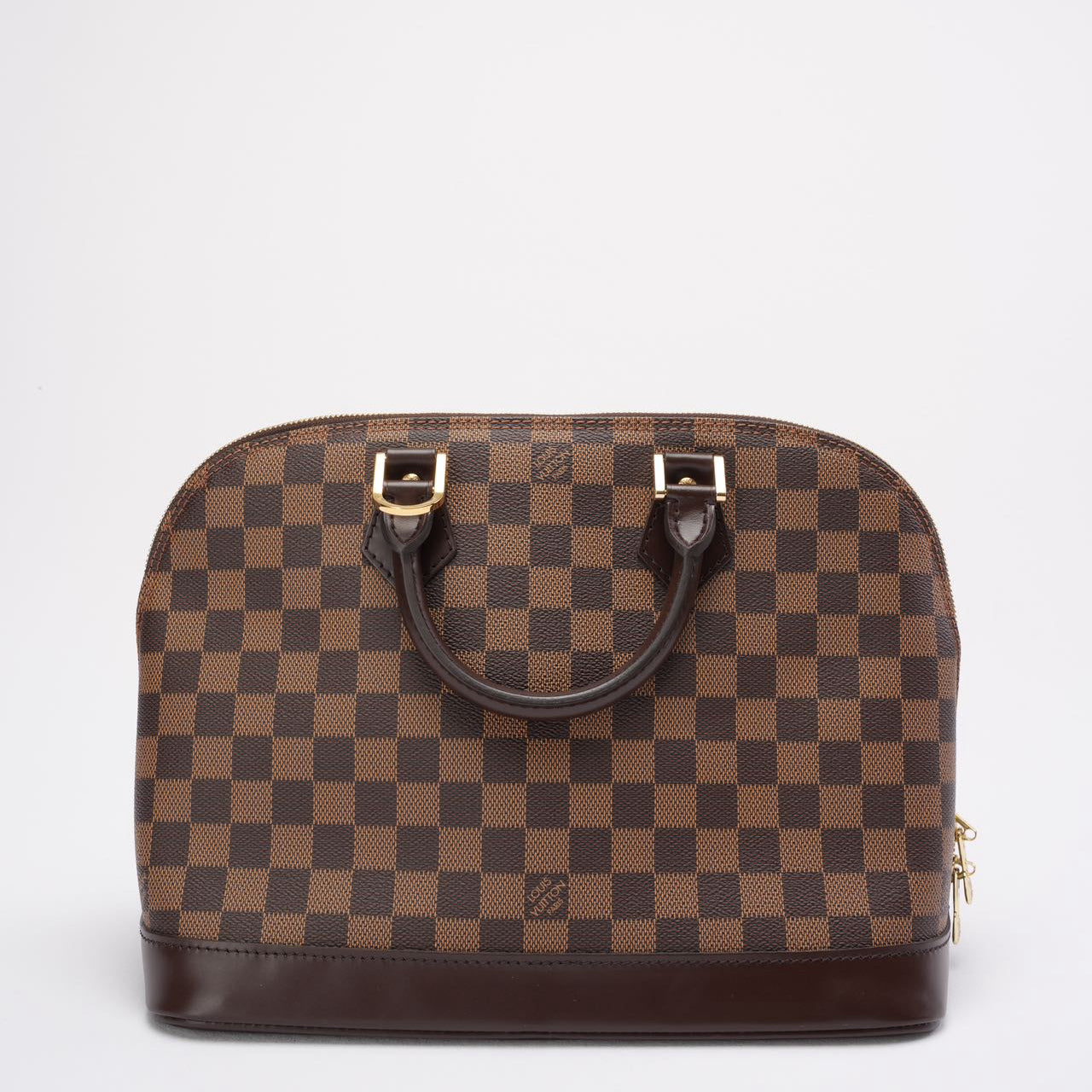 Louis Vuitton Damier Ebene Canvas Alma PM Bag 2003