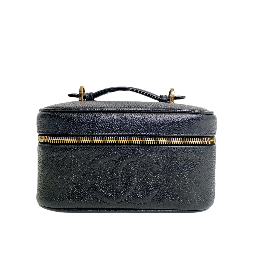 CHANEL VINTAGE COSMETIC BAG