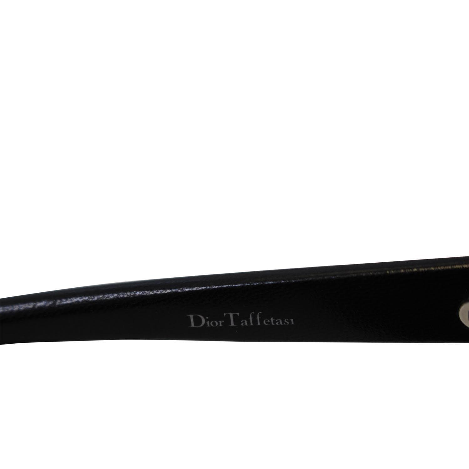 Christian Dior Taffetas1 648Y1 Black Sunglasses