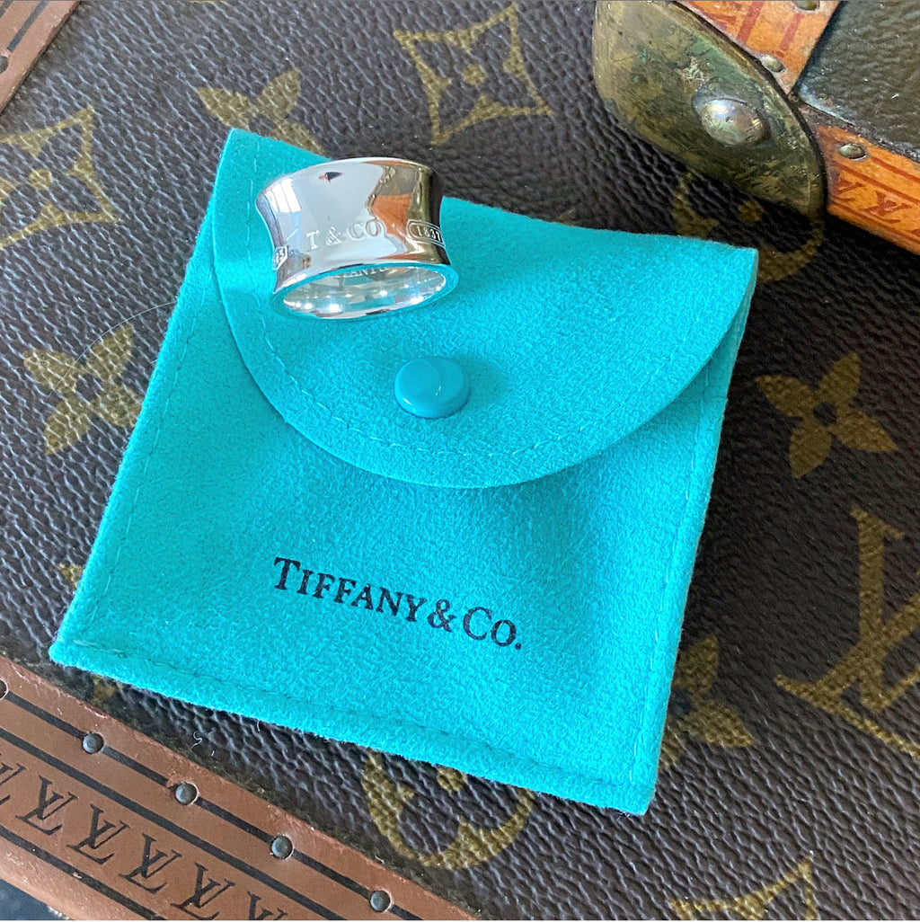 Tiffany and Co.  Sterling Silver 1837 Wide Ring - 7