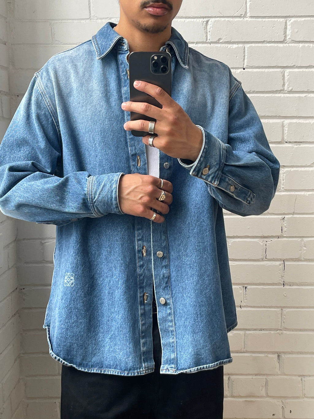 Loewe Denim Shacket - Men's M