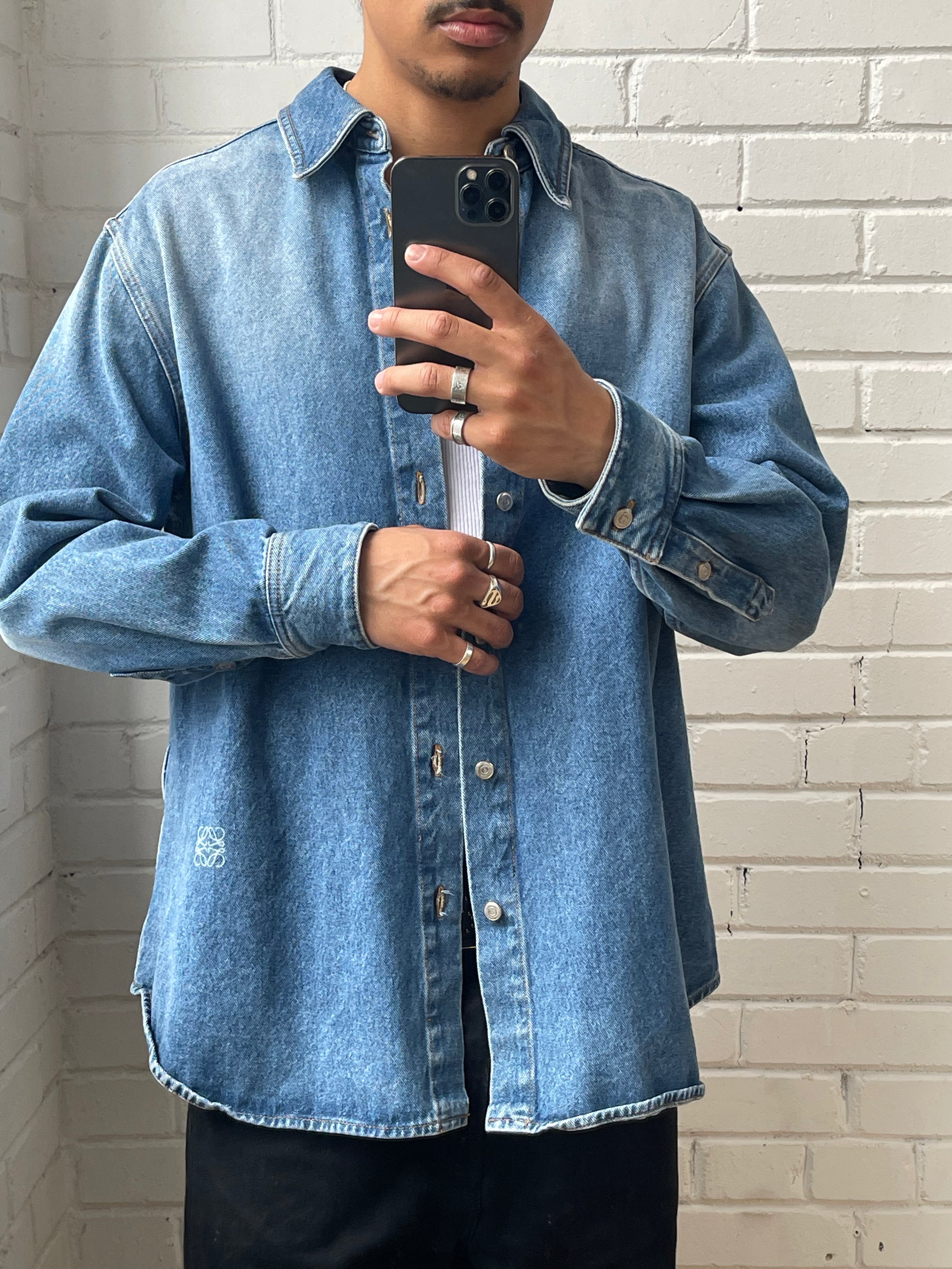 Loewe Denim Shacket - Men's M