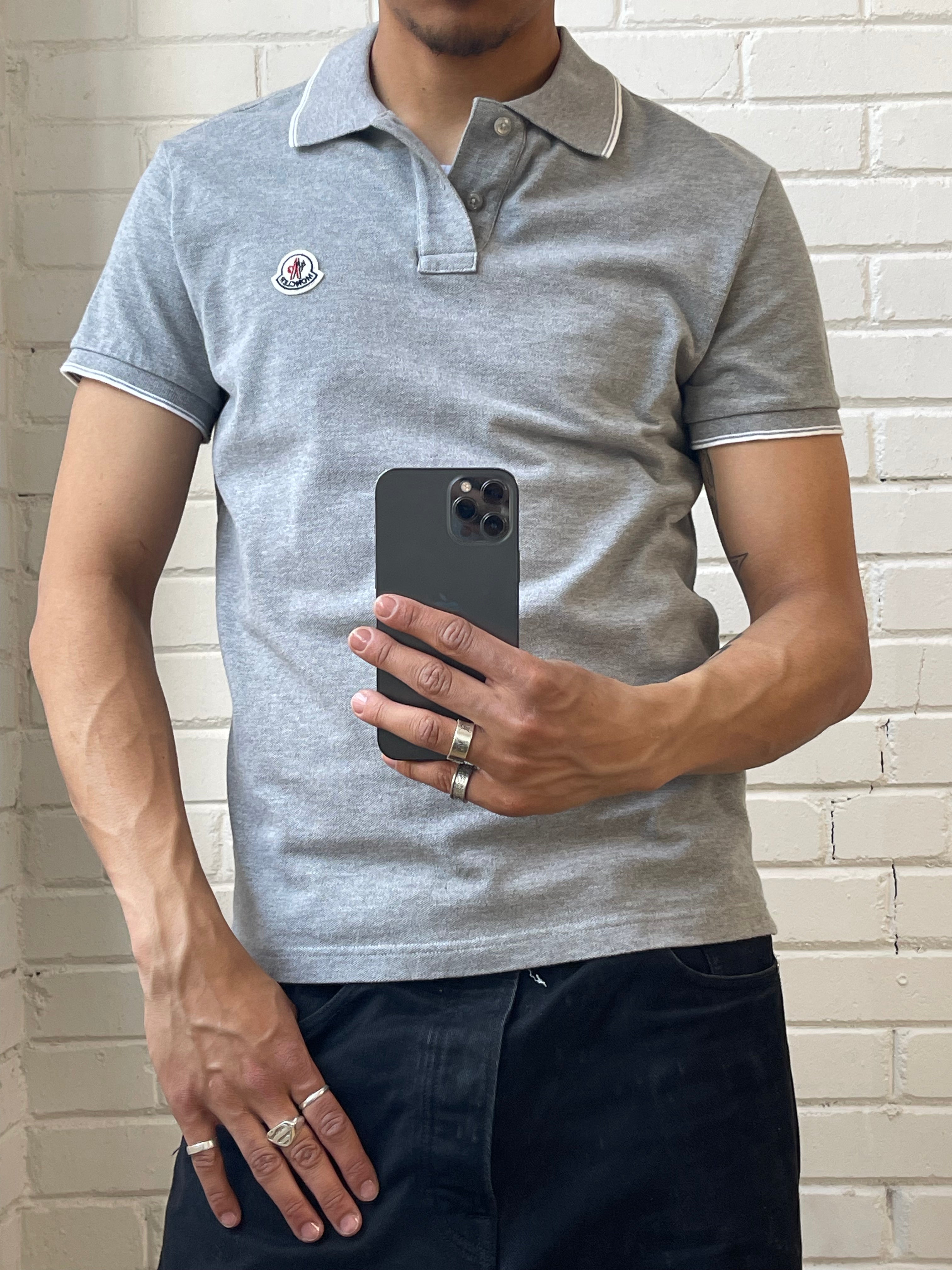 Moncler Polo Shirt - Men's L