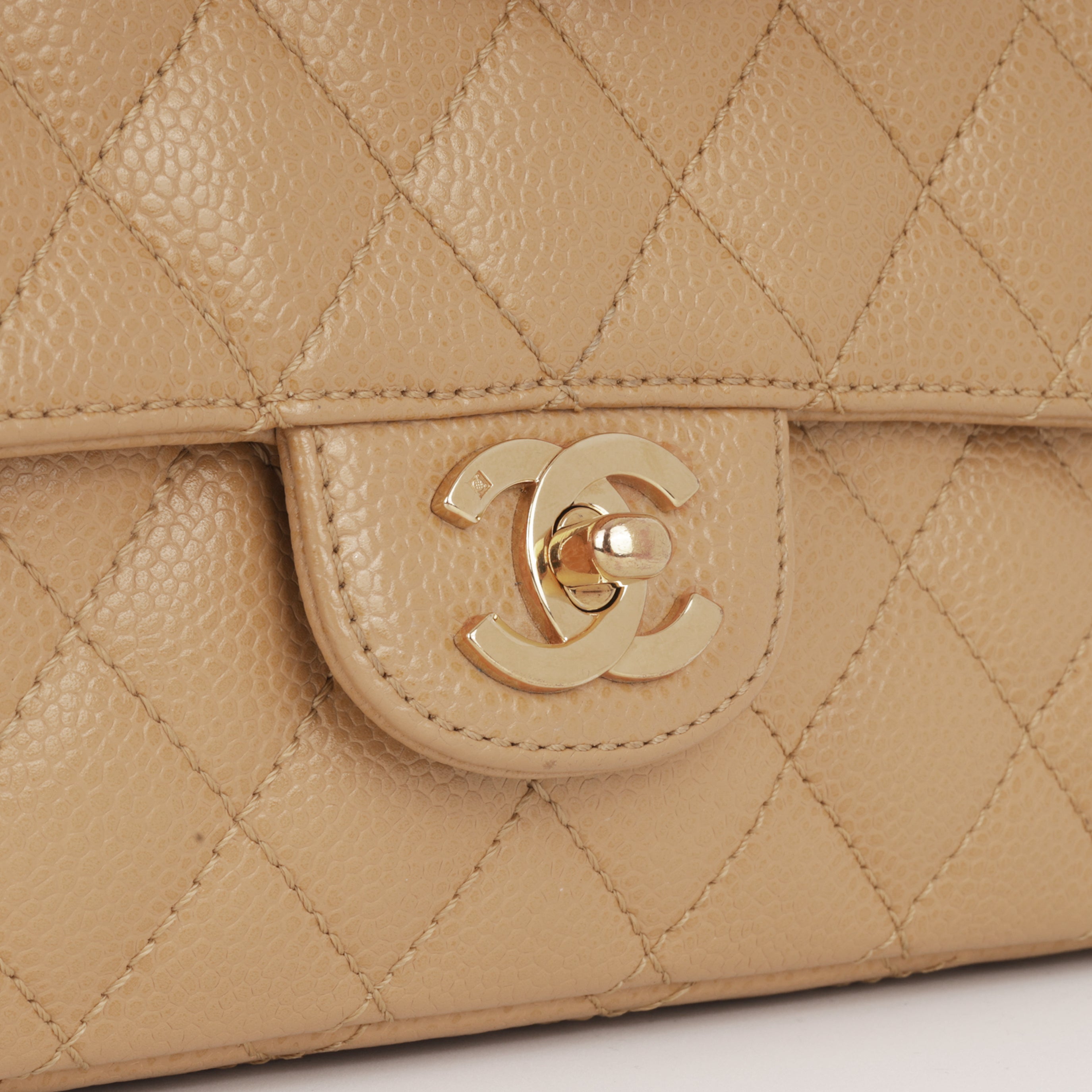 Chanel East West Flap Bag