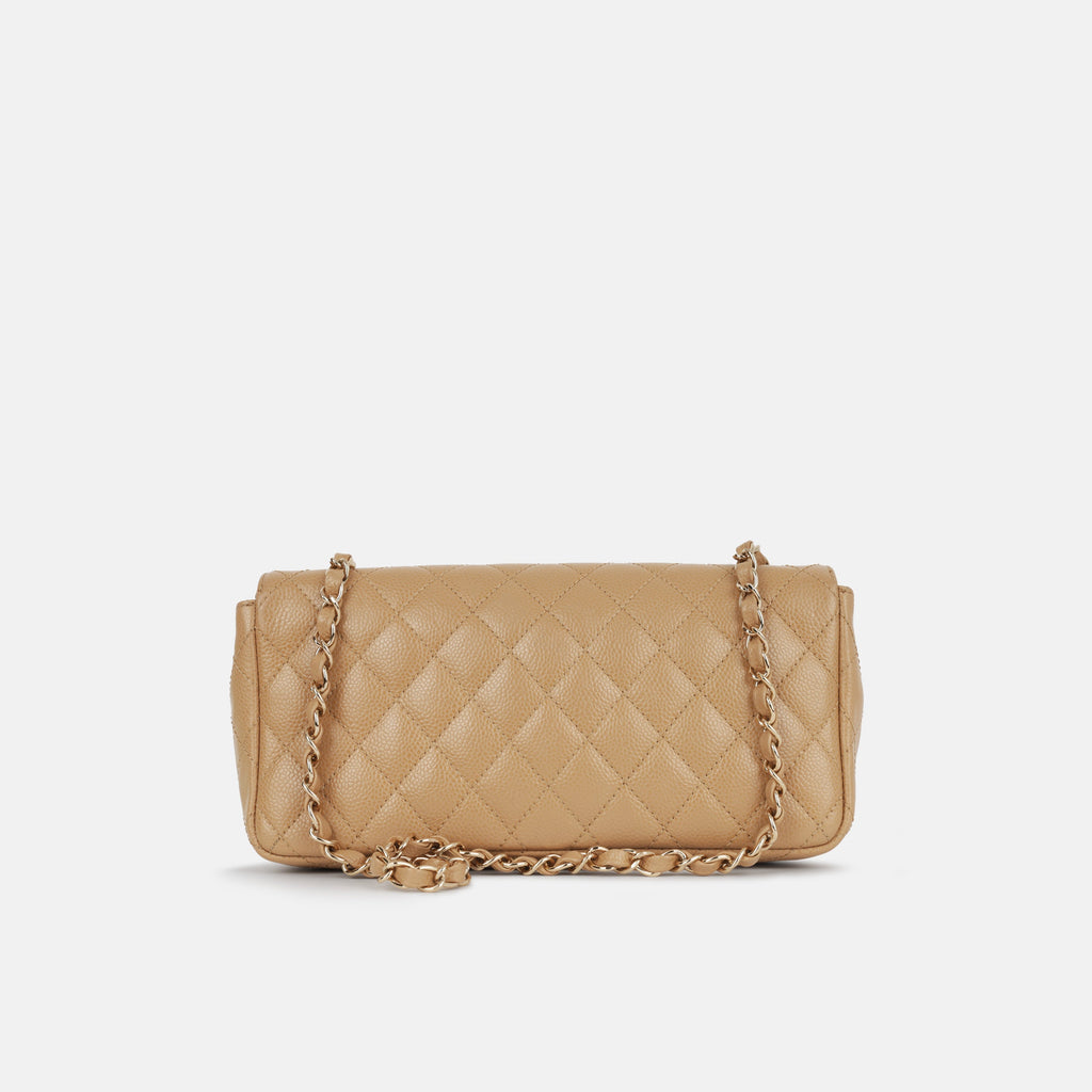 Chanel East West Flap Bag