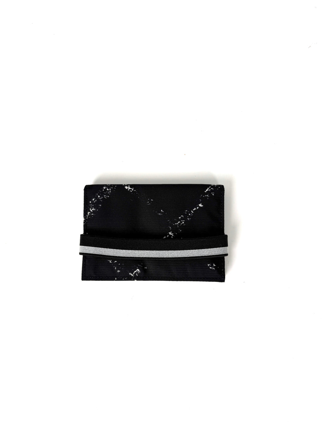 Vintage CHANEL Nylon Black White Small  Case