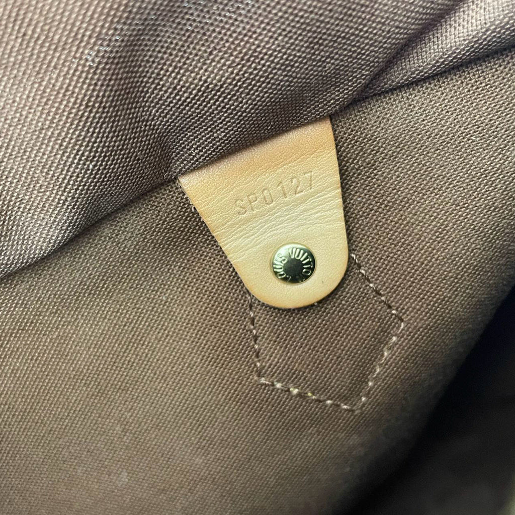 Louis Vuitton Brown Damier Ebene Speedy 30