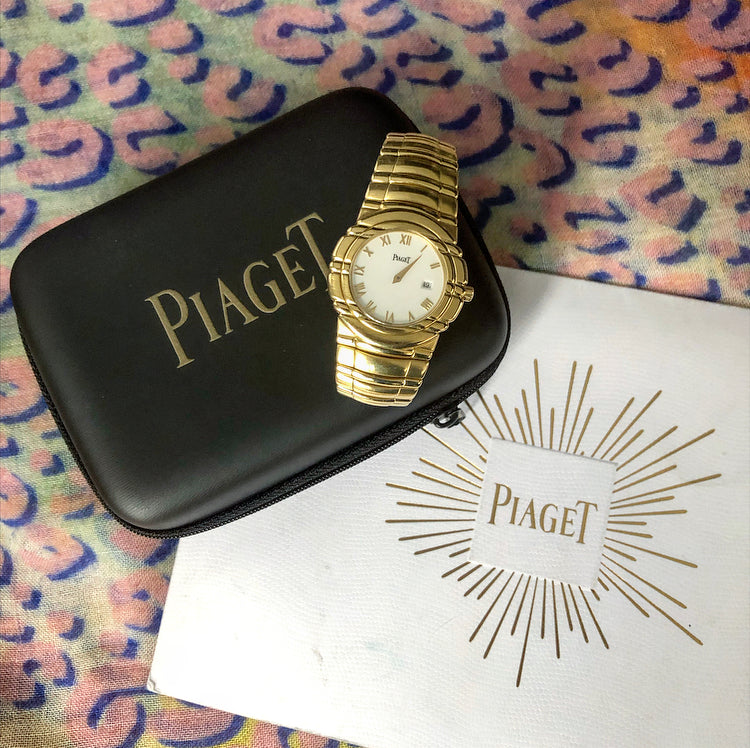 Piaget Tanagra 18K Yellow Gold 33mm Ladies Wrist Watch