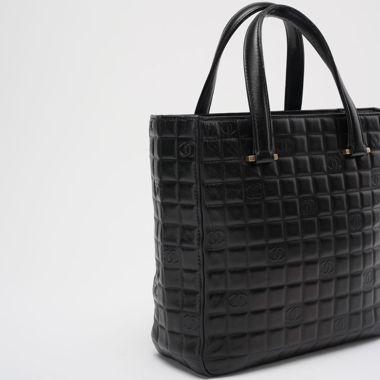 Chanel Vintage Chocolate Bar Tote