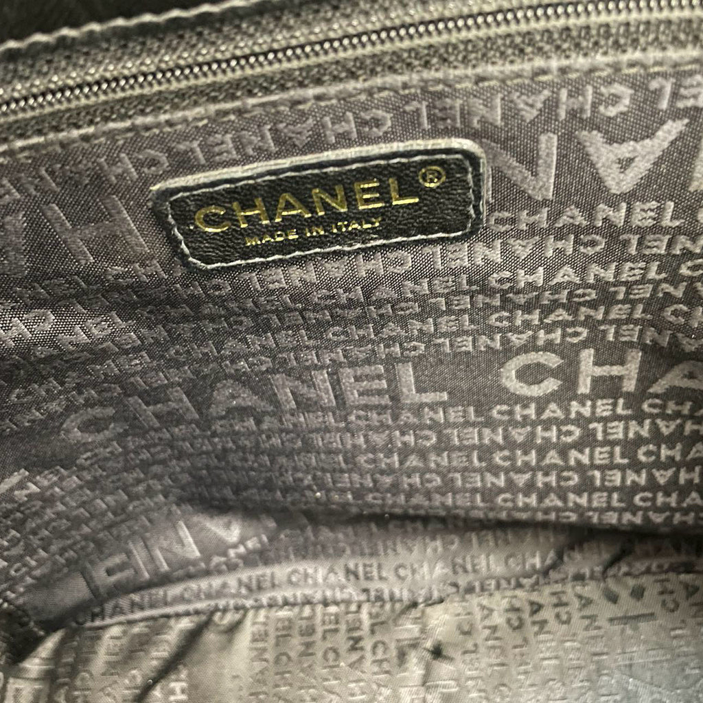 Chanel Vintage Chocolate Bar Tote