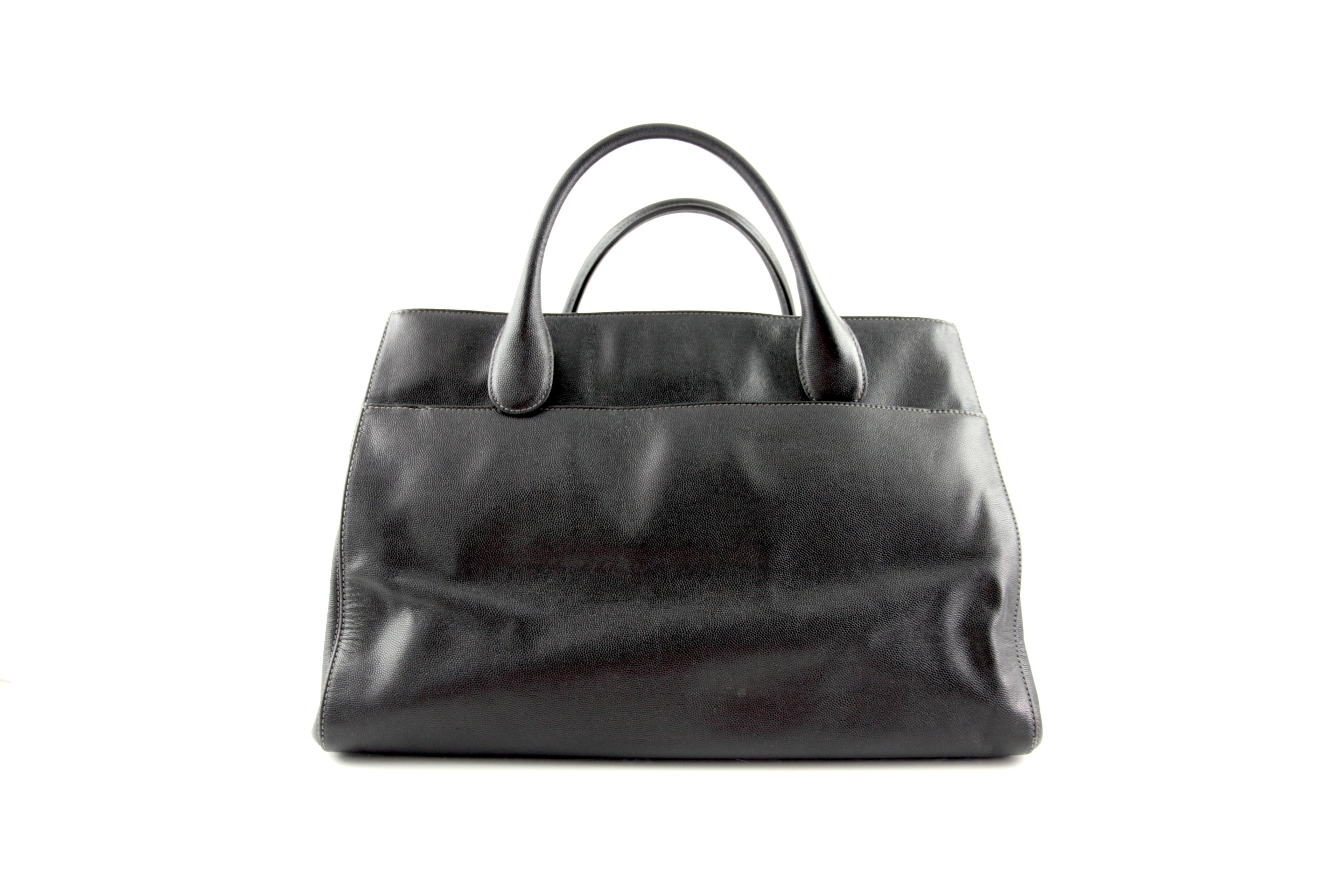 Chanel Large Executive Cerf Shopper Tote