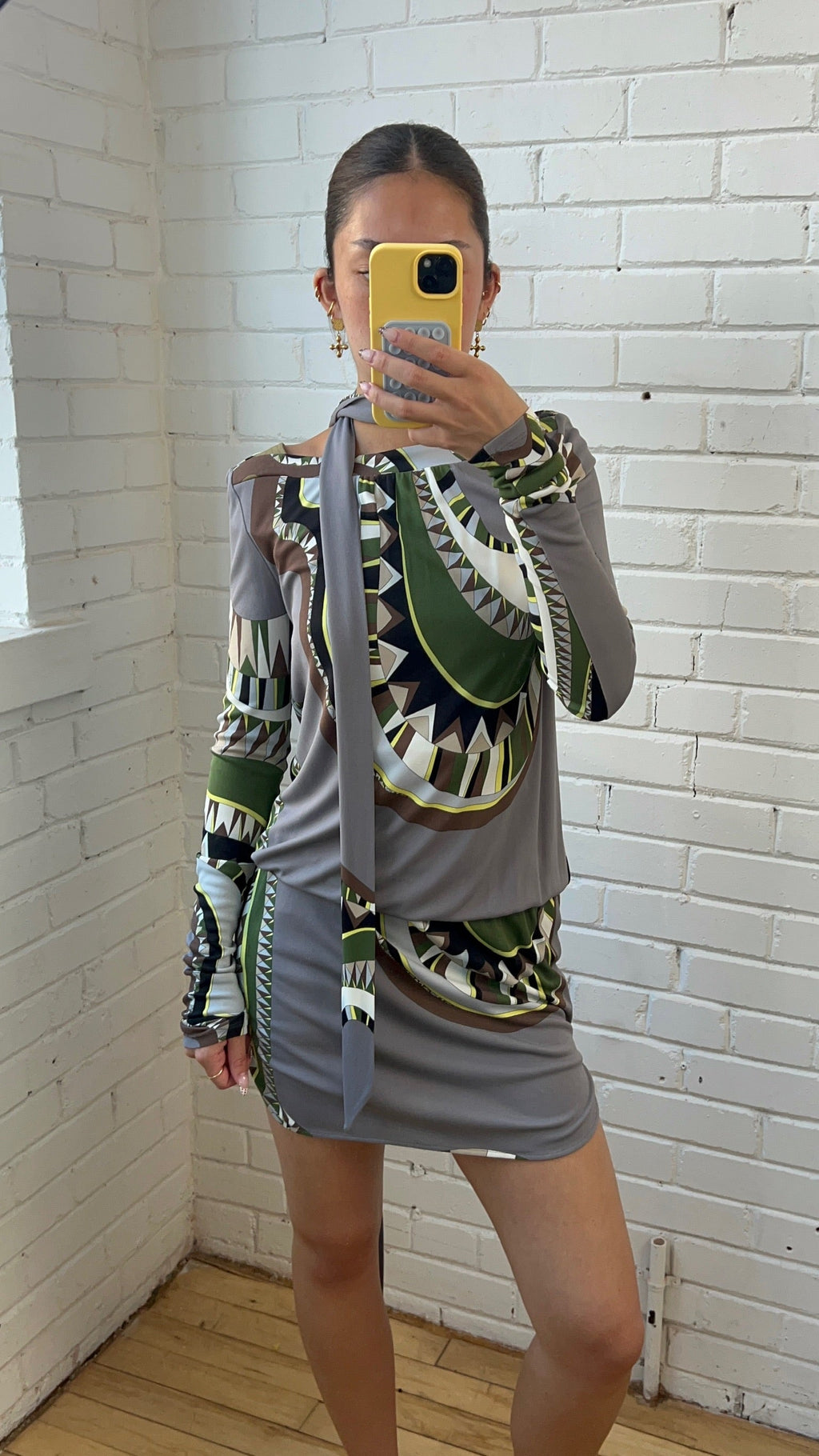 Emilio Pucci 'Niki Print' Dress - Women's 36
