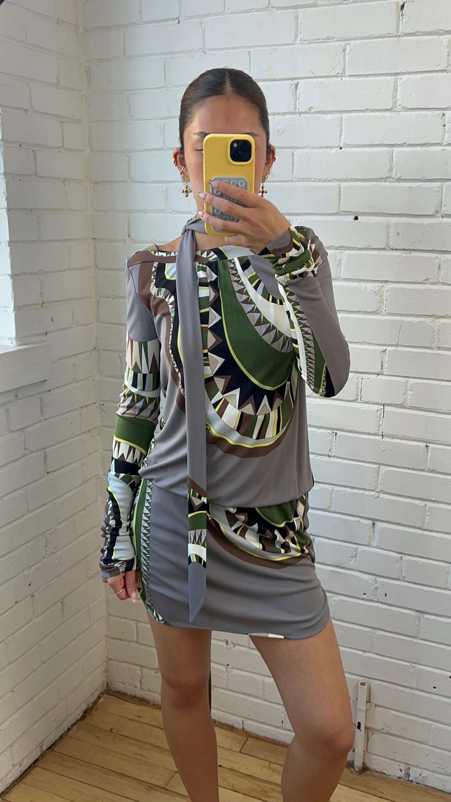 Emilio Pucci 'Niki Print' Dress - Women's 36
