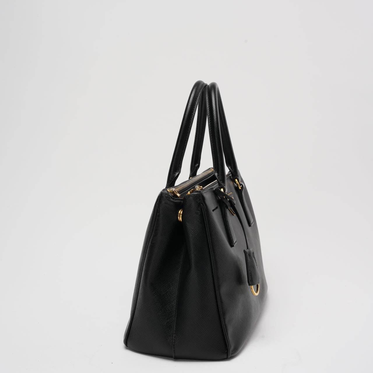 Prada Black Galleria Saffiano Leather Bag