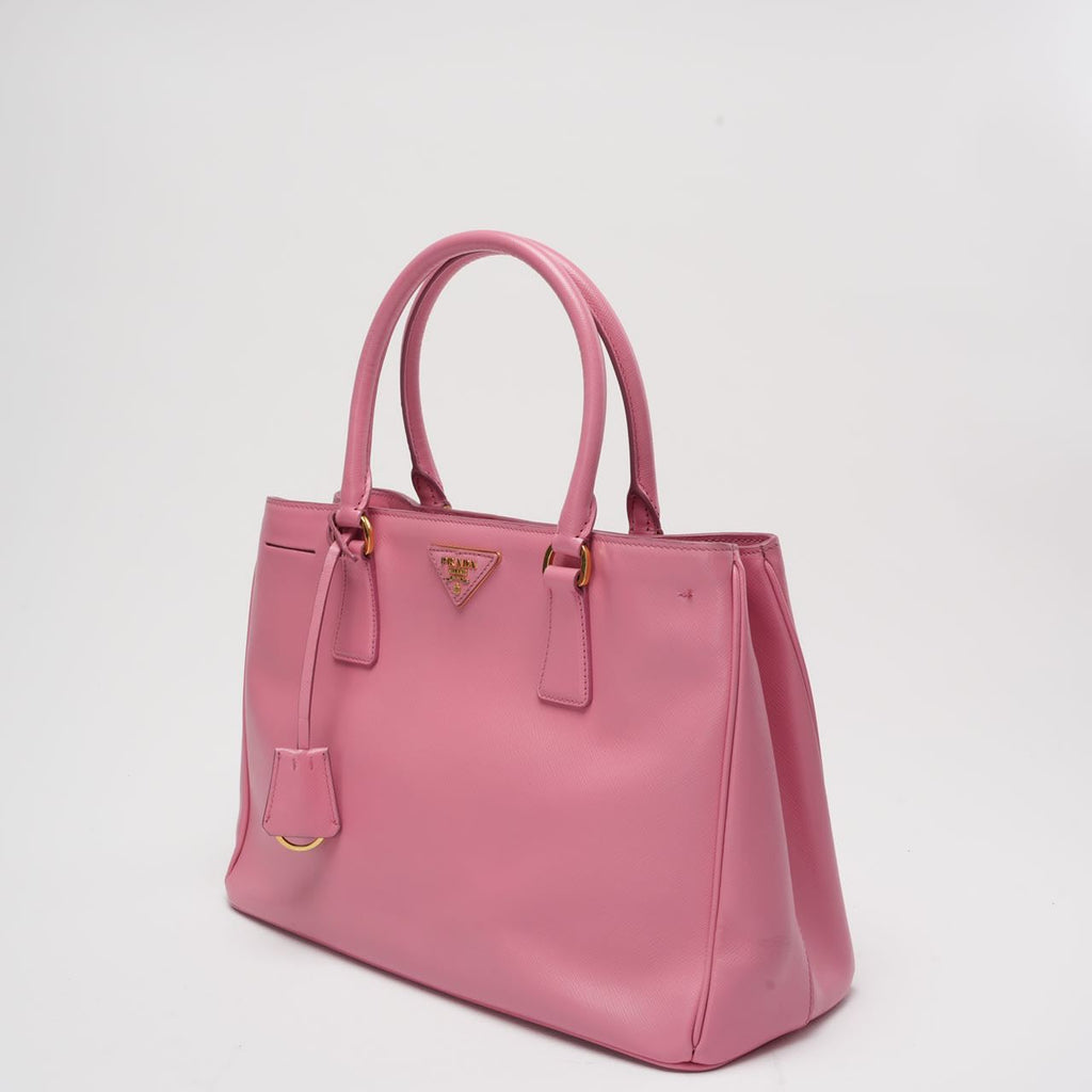 Prada Pink Galleria Tote Bag Saffiano Leather
