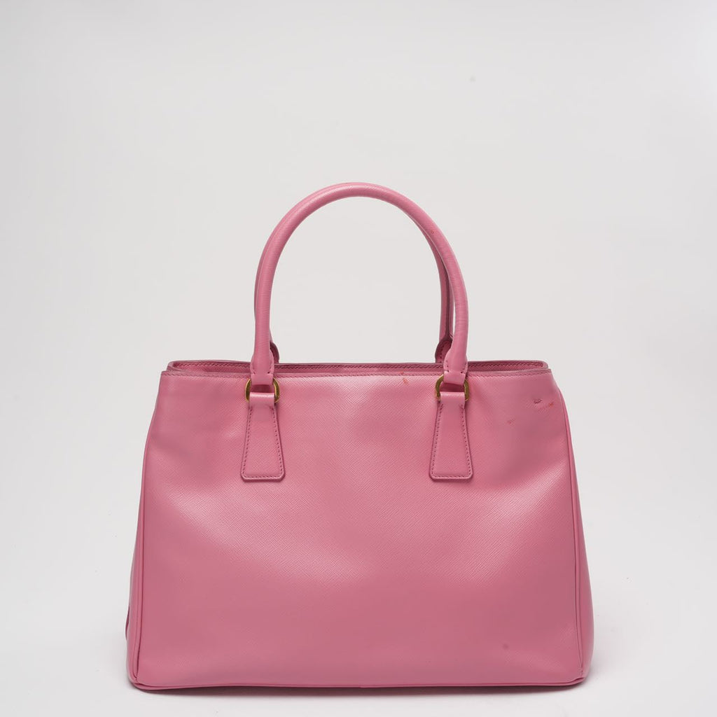 Prada Pink Galleria Tote Bag Saffiano Leather