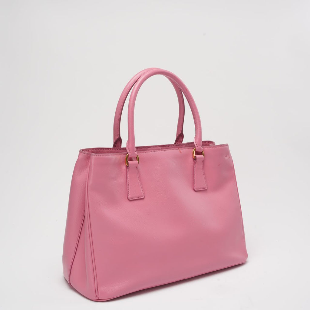 Prada Pink Galleria Tote Bag Saffiano Leather