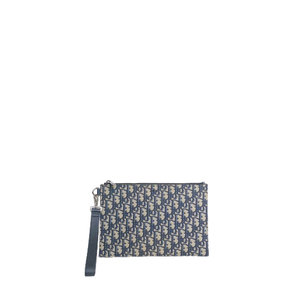 DIOR FLAT CASE OBLIQUE JACQUARD