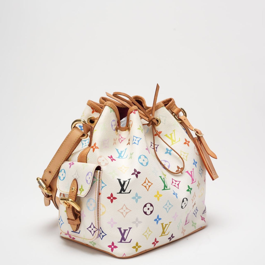 Louis Vuitton Noe Multicolor Takashi Murakami Bucket Bag