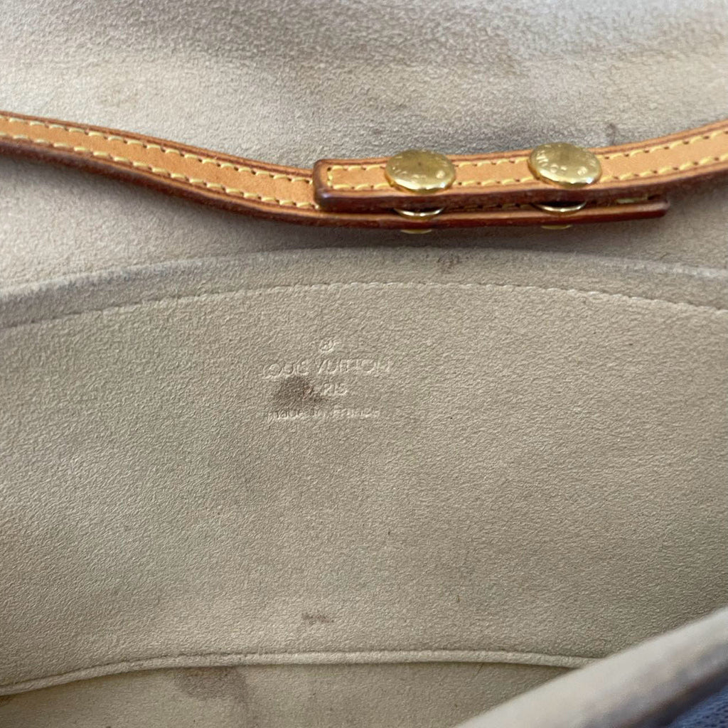 Louis Vuitton Brown Vintage Twin Pochette Crossbody Bag