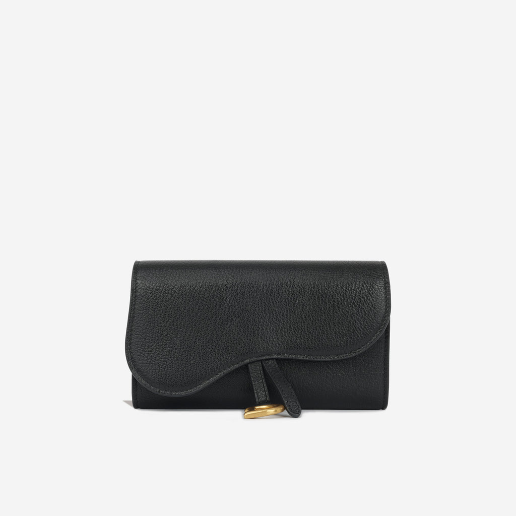 Christian Dior Long Saddle Flap Wallet