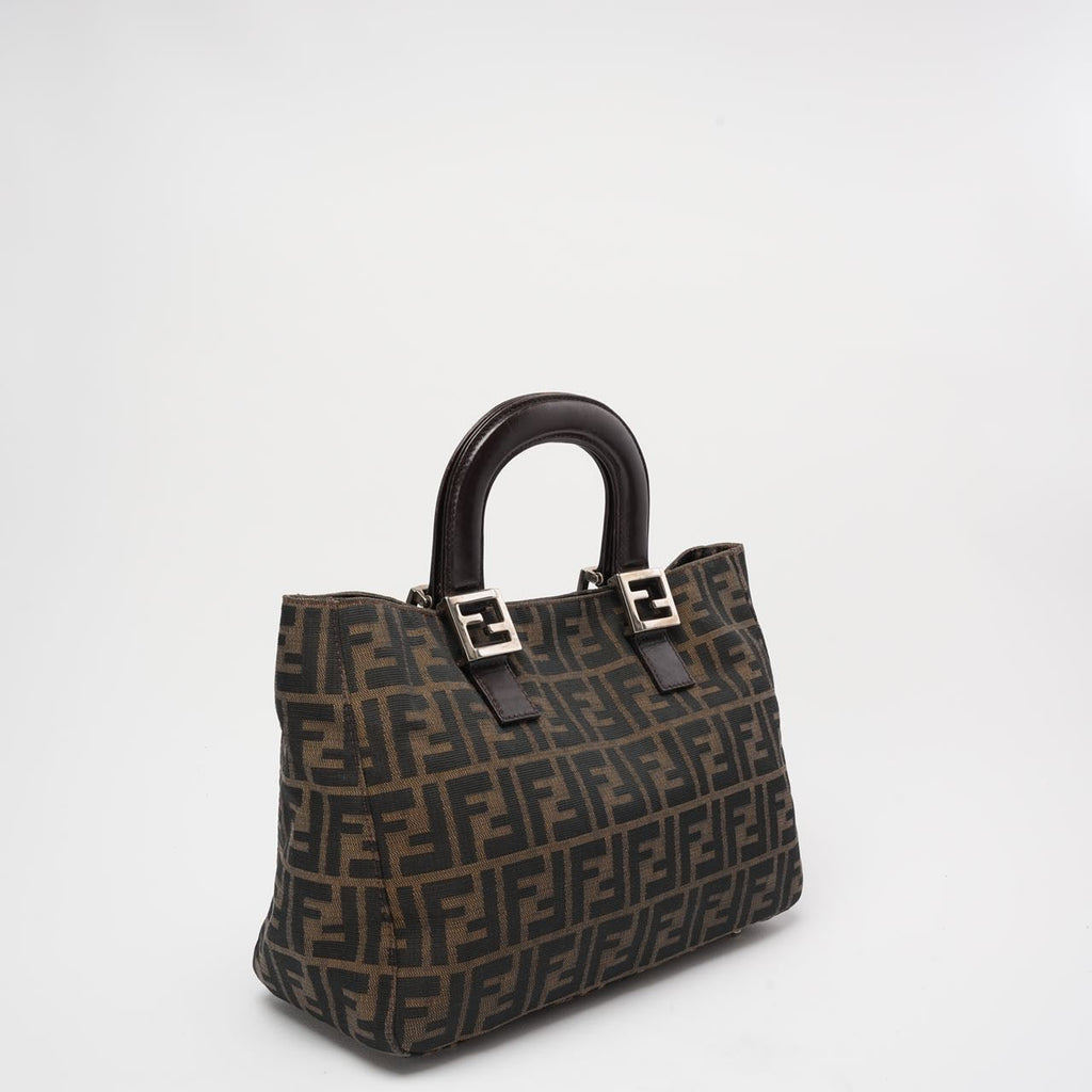 Fendi Small Tote Bag Brown