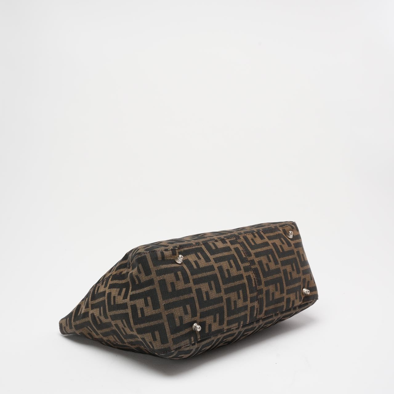 Fendi Small Tote Bag Brown