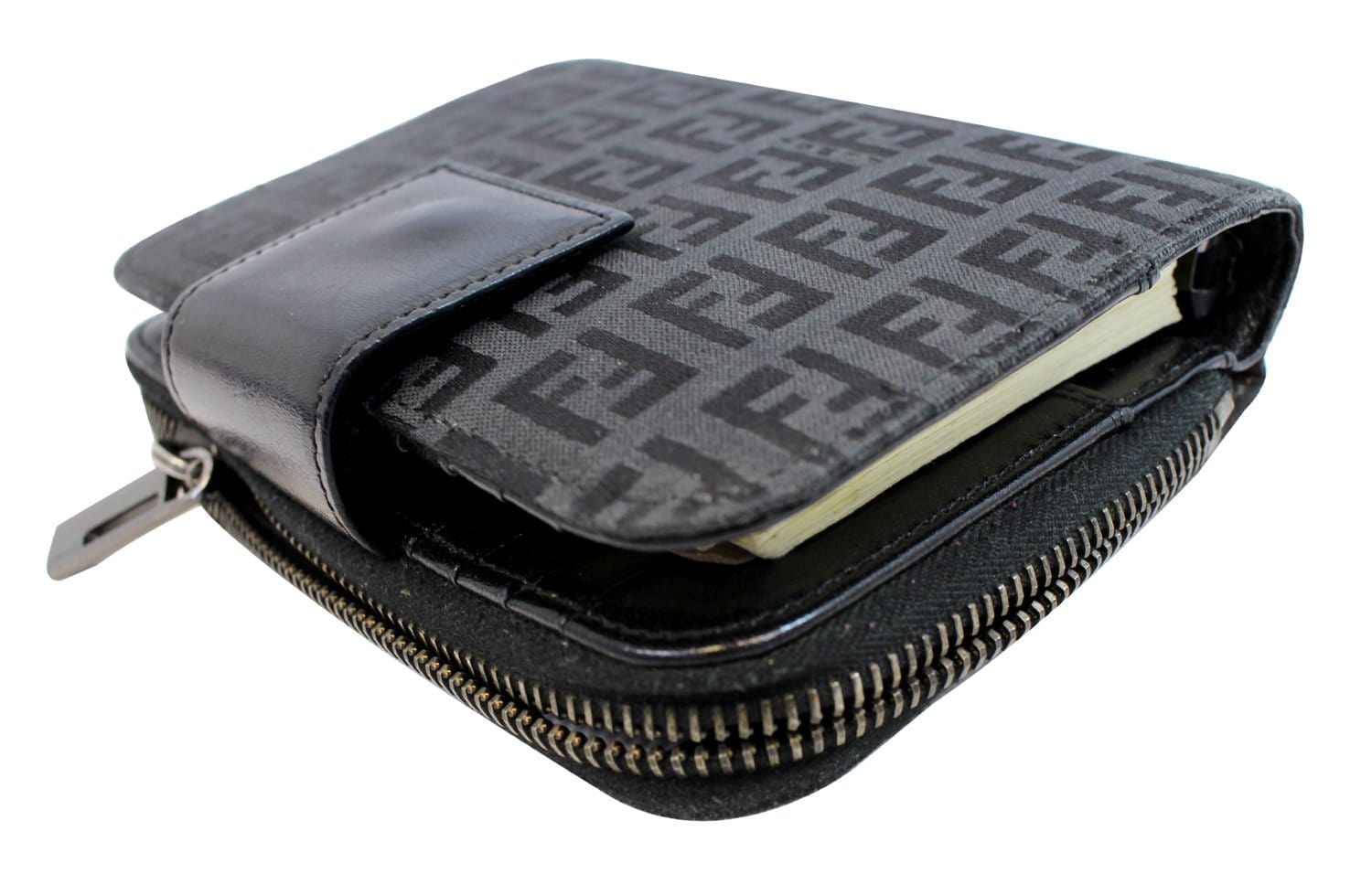 FENDI Zip Around Bifold Wallet