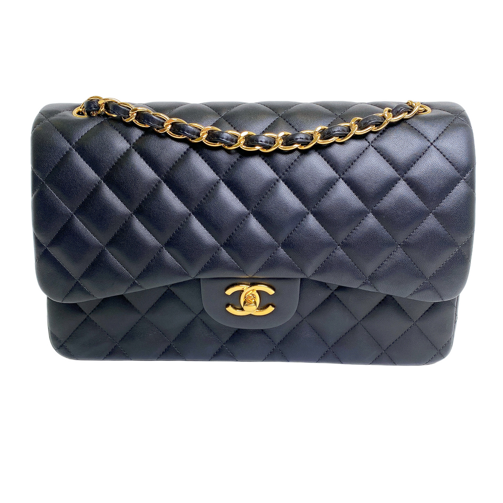 CHANEL CLASSIC JUMBO GHW