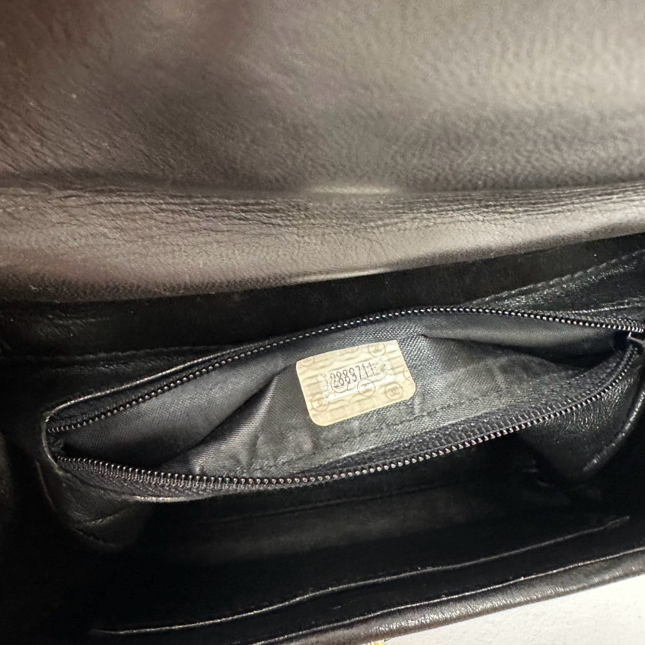 Chanel Vintage Black Lambskin Shoulder Bag