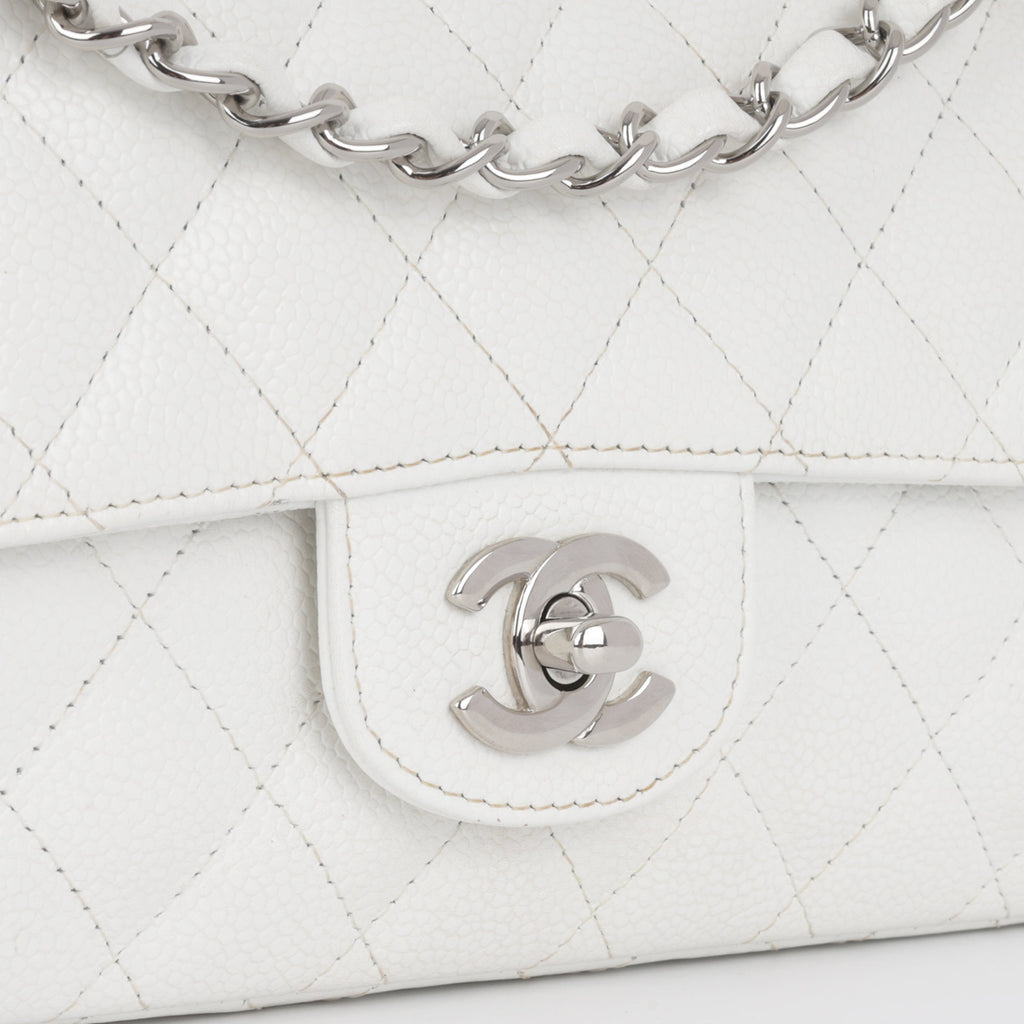 Chanel East West Flap Bag