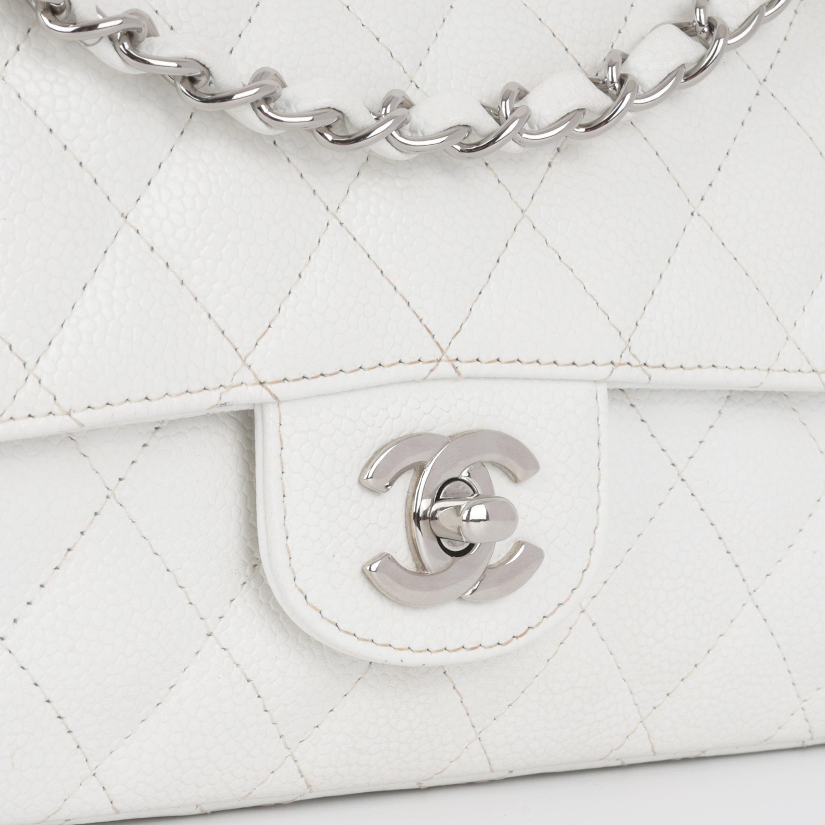 Chanel East West Flap Bag