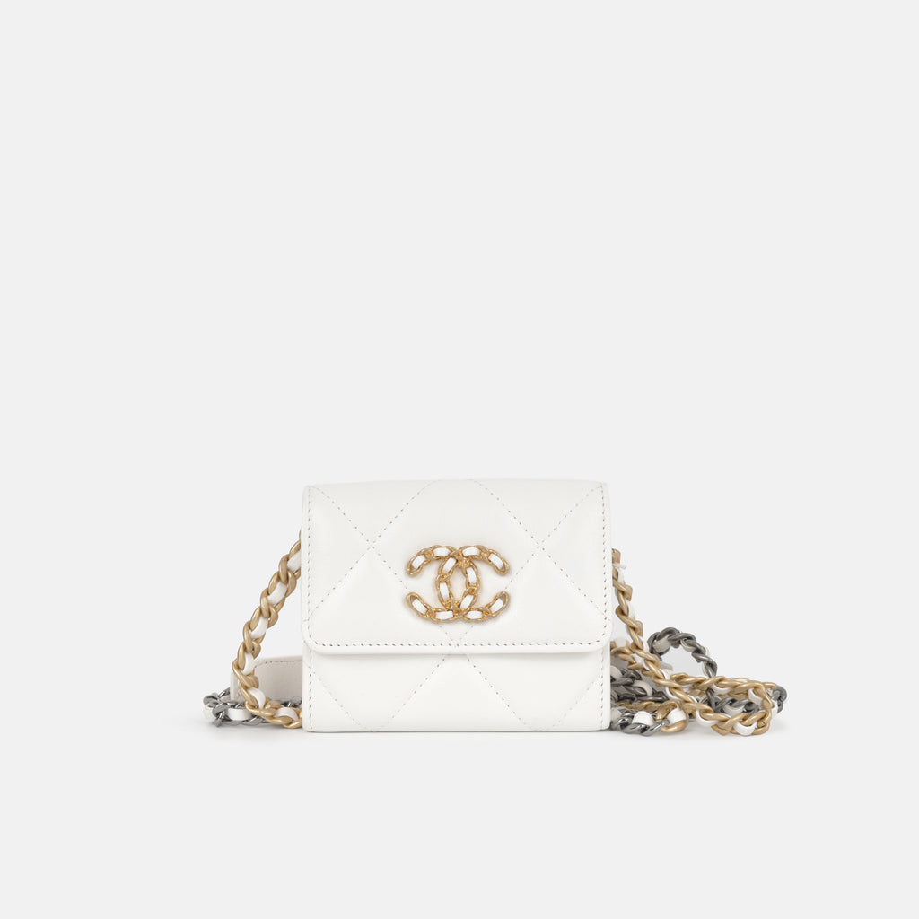 Chanel 19 holder on Chain