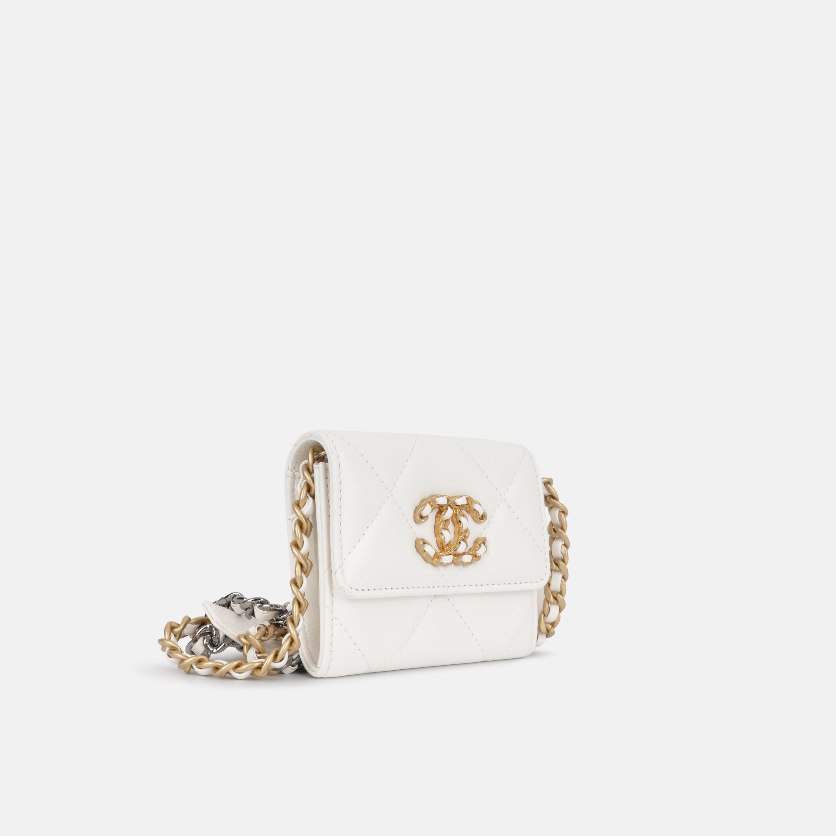 Chanel 19 holder on Chain