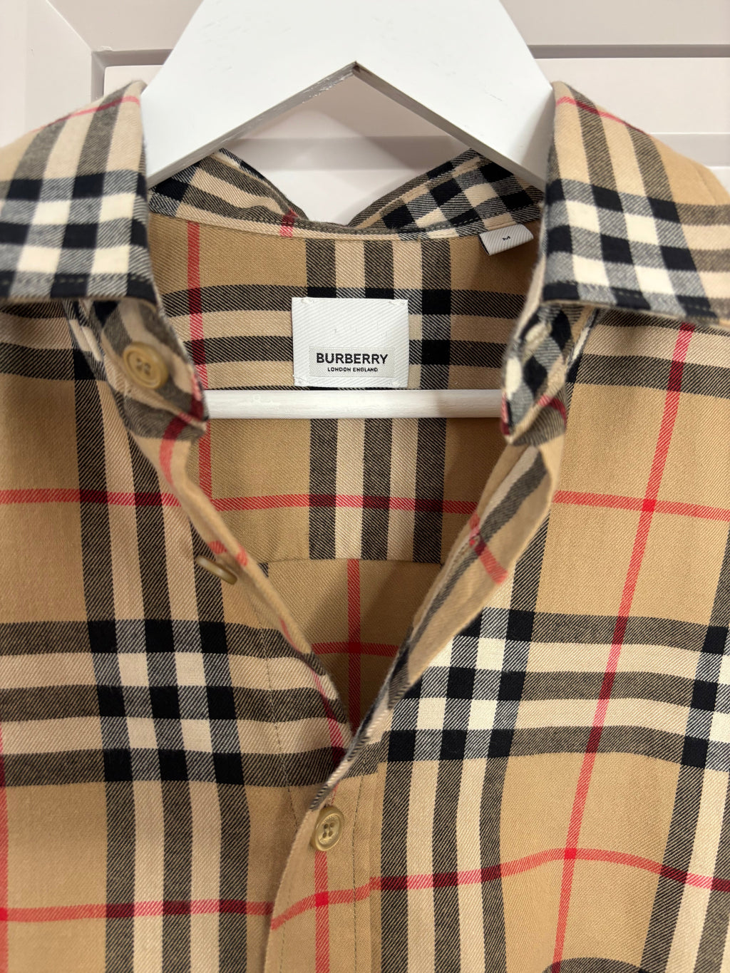 Burberry Shirt CAXTON Regular Fit Size M