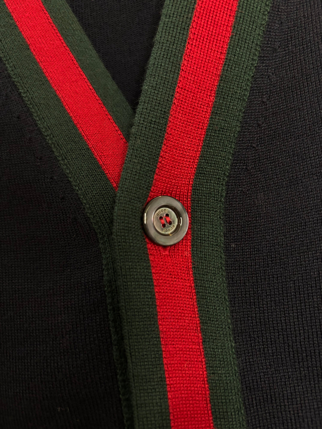 Gucci Blue Wolle Pullover Men Size M