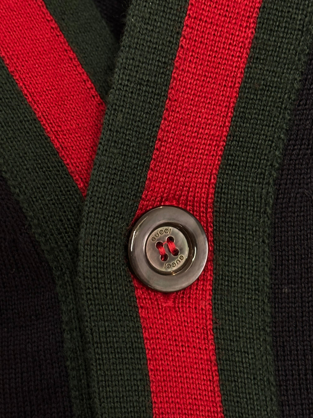 Gucci Blue Wolle Pullover Men Size M