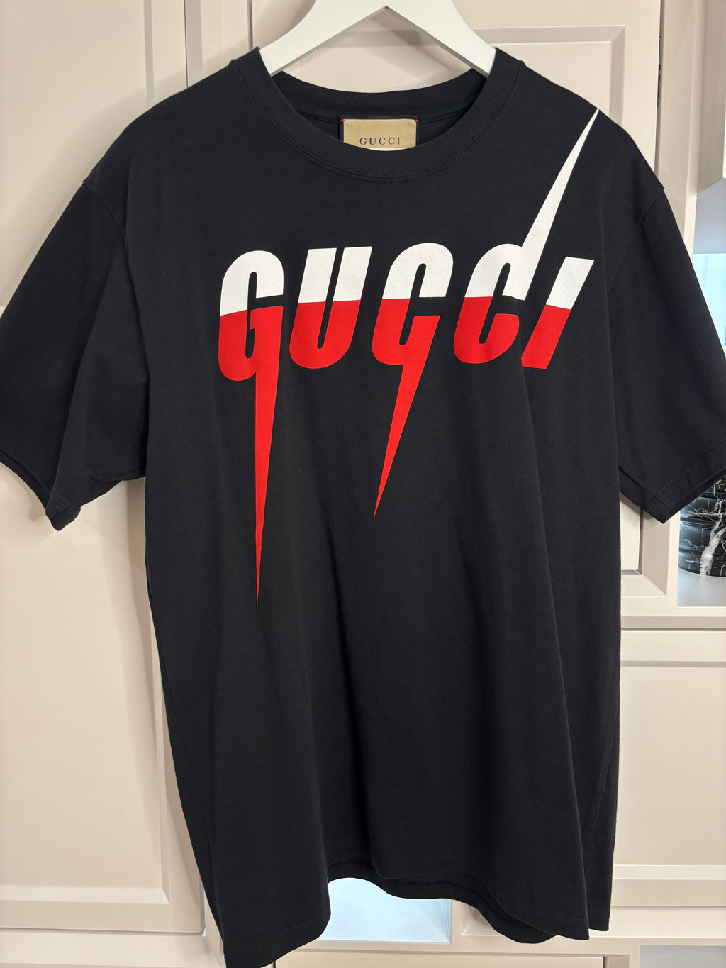 Gucci Blue Blade Men's Tshirt Size M
