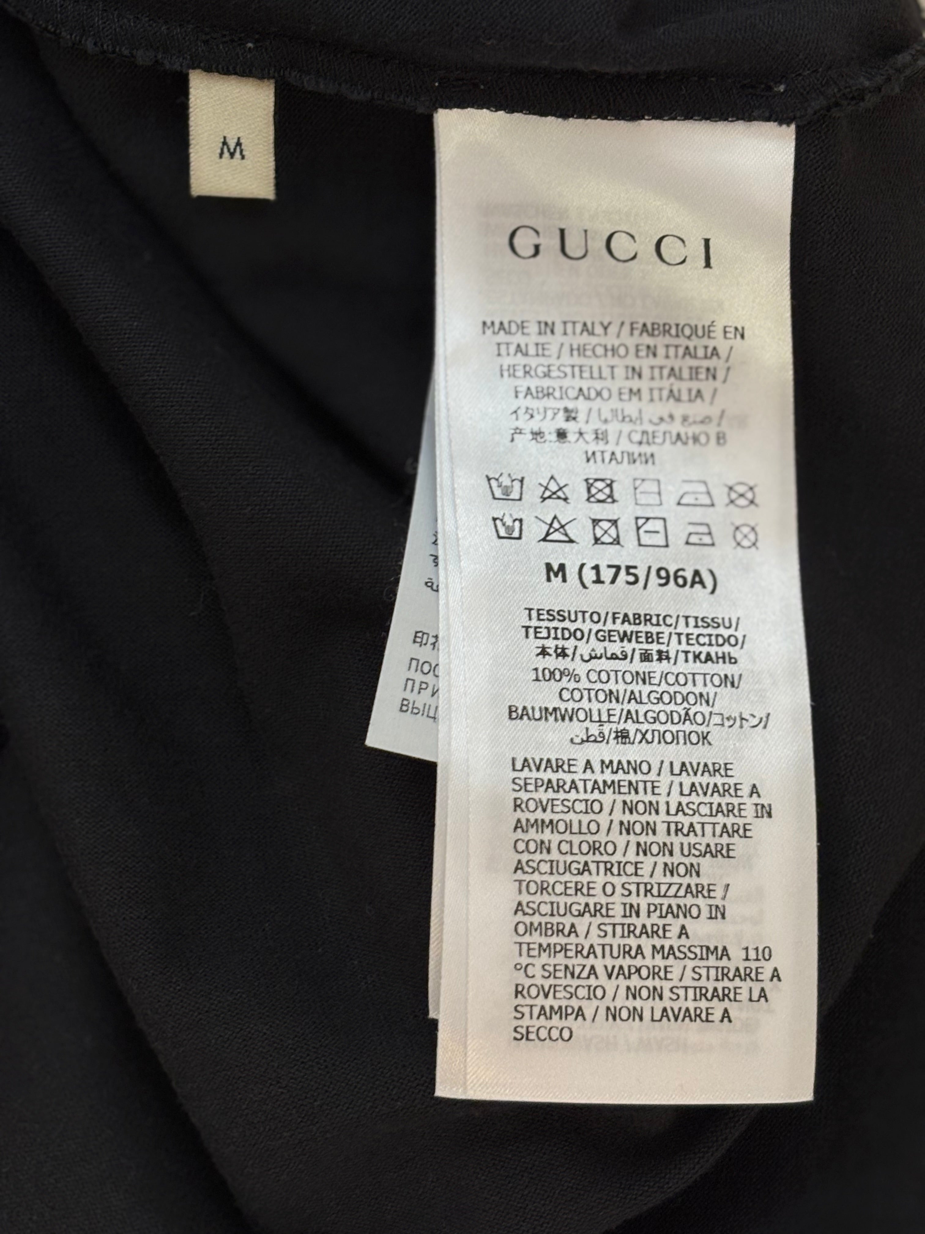 Gucci Blue Blade Men's Tshirt Size M