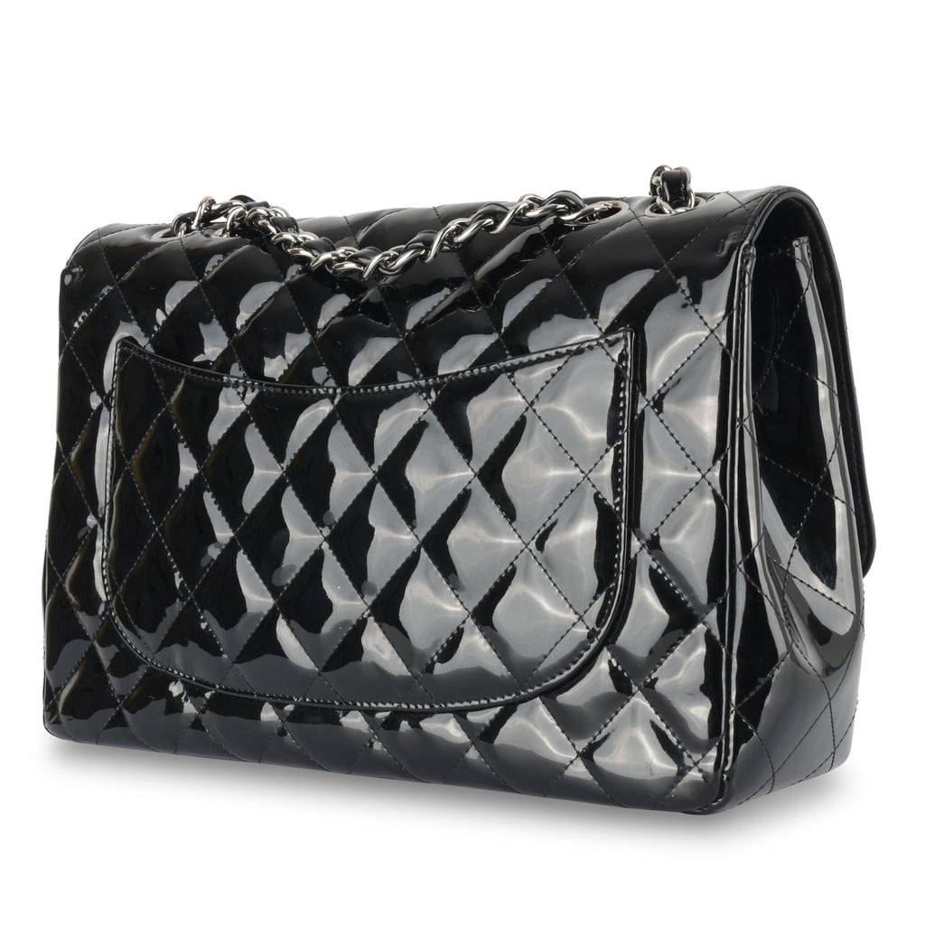 Chanel Classic Flap Bag - Jumbo Patent