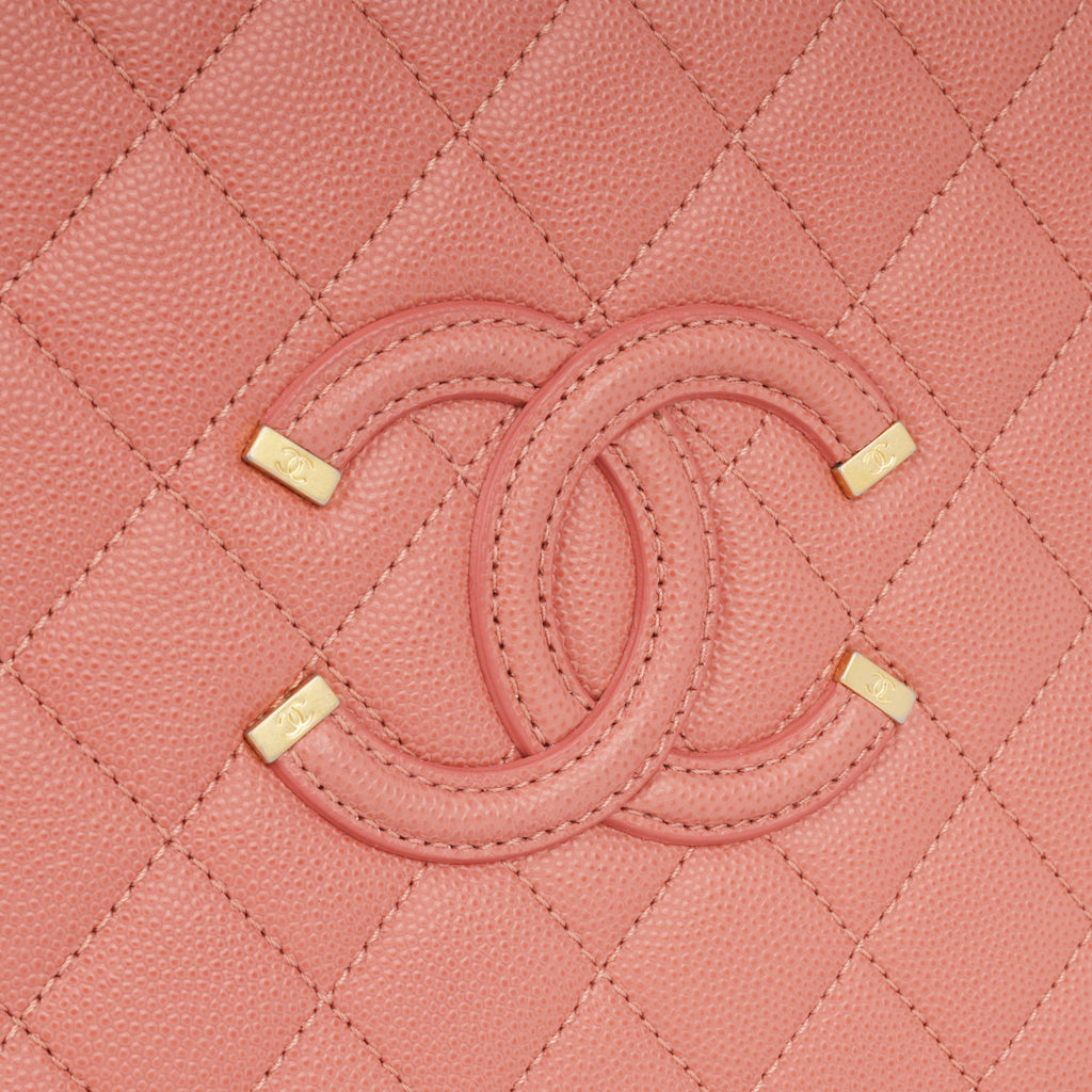 Chanel Filigree CC Vanity Case - Medium