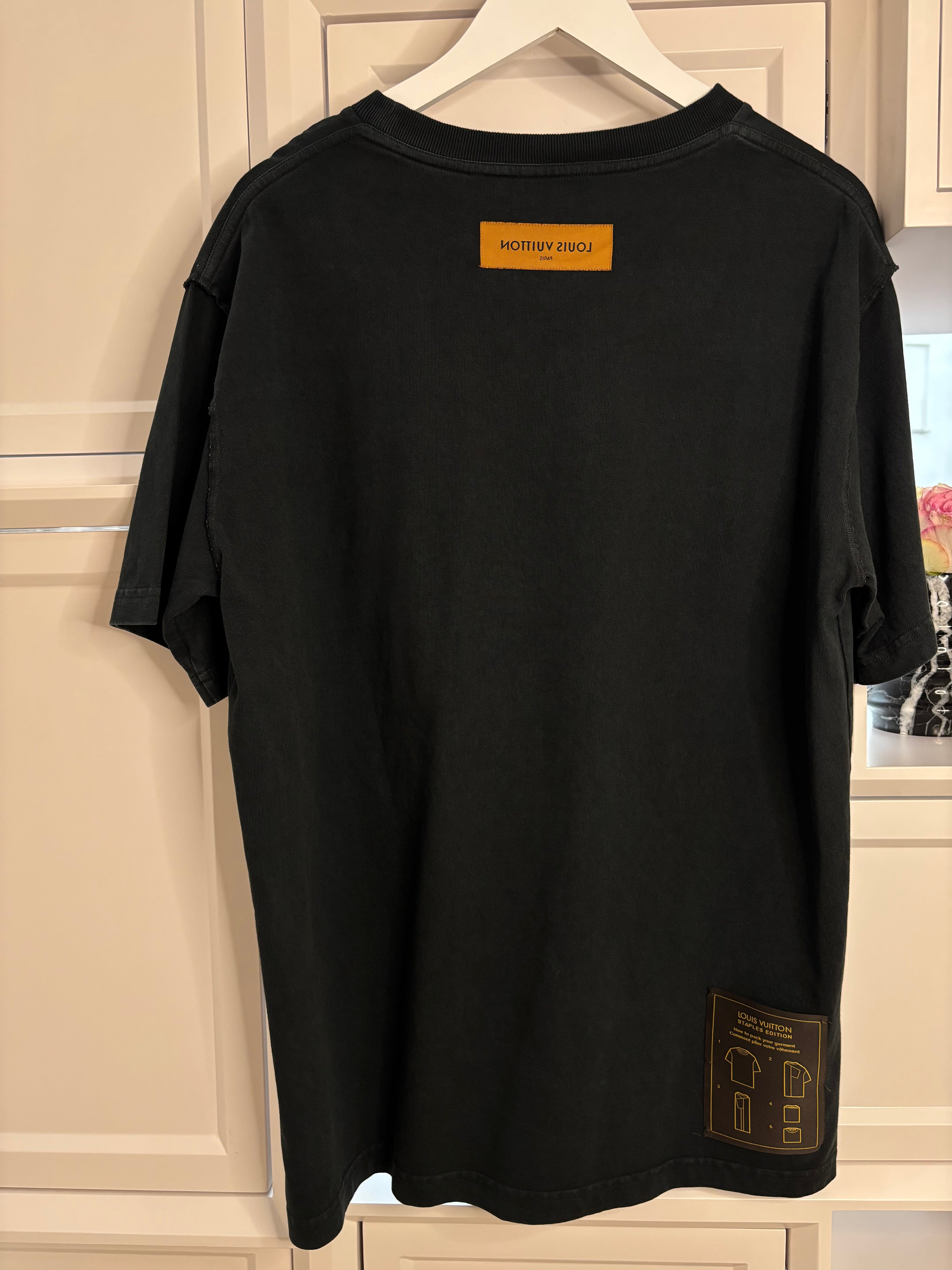Louis Vuitton Black Turkis Men's Tshirt Size L