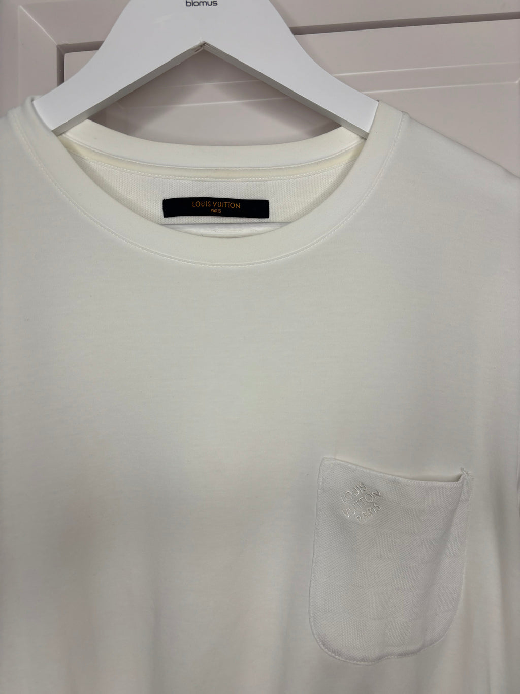 Louis Vuitton White Pique Men's Tshirt Size L