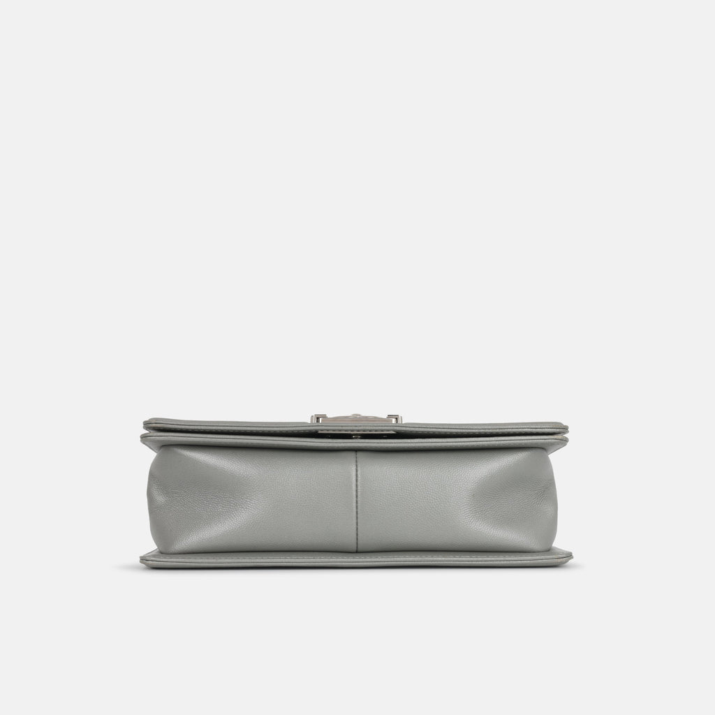 Chanel Boy Bag - Silver