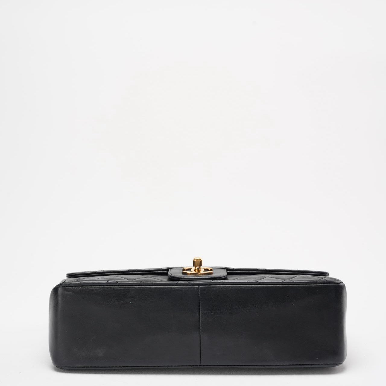 Chanel Vintage Black Timeless Classic Flap Bag 1990s