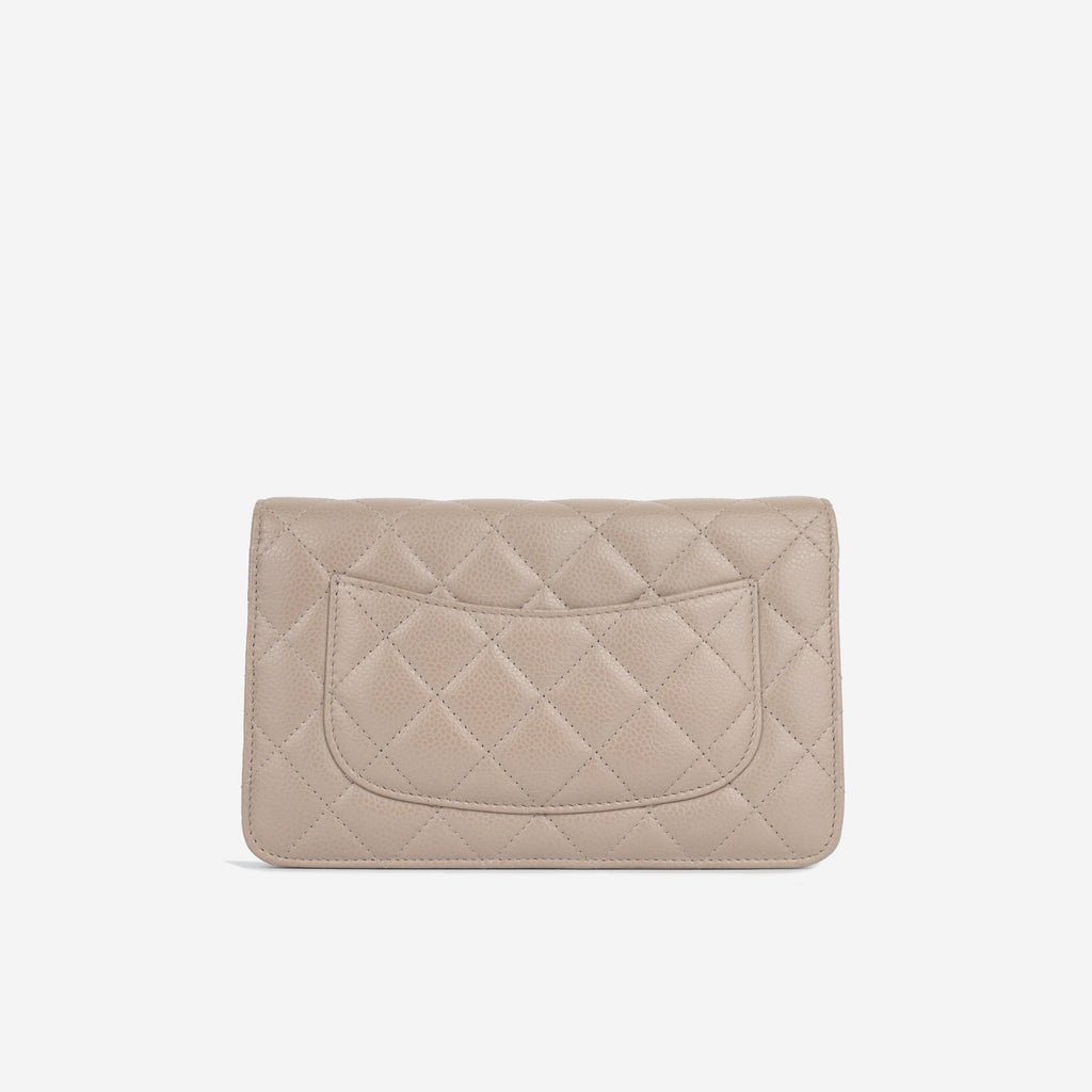 Chanel Classic Wallet on Chain