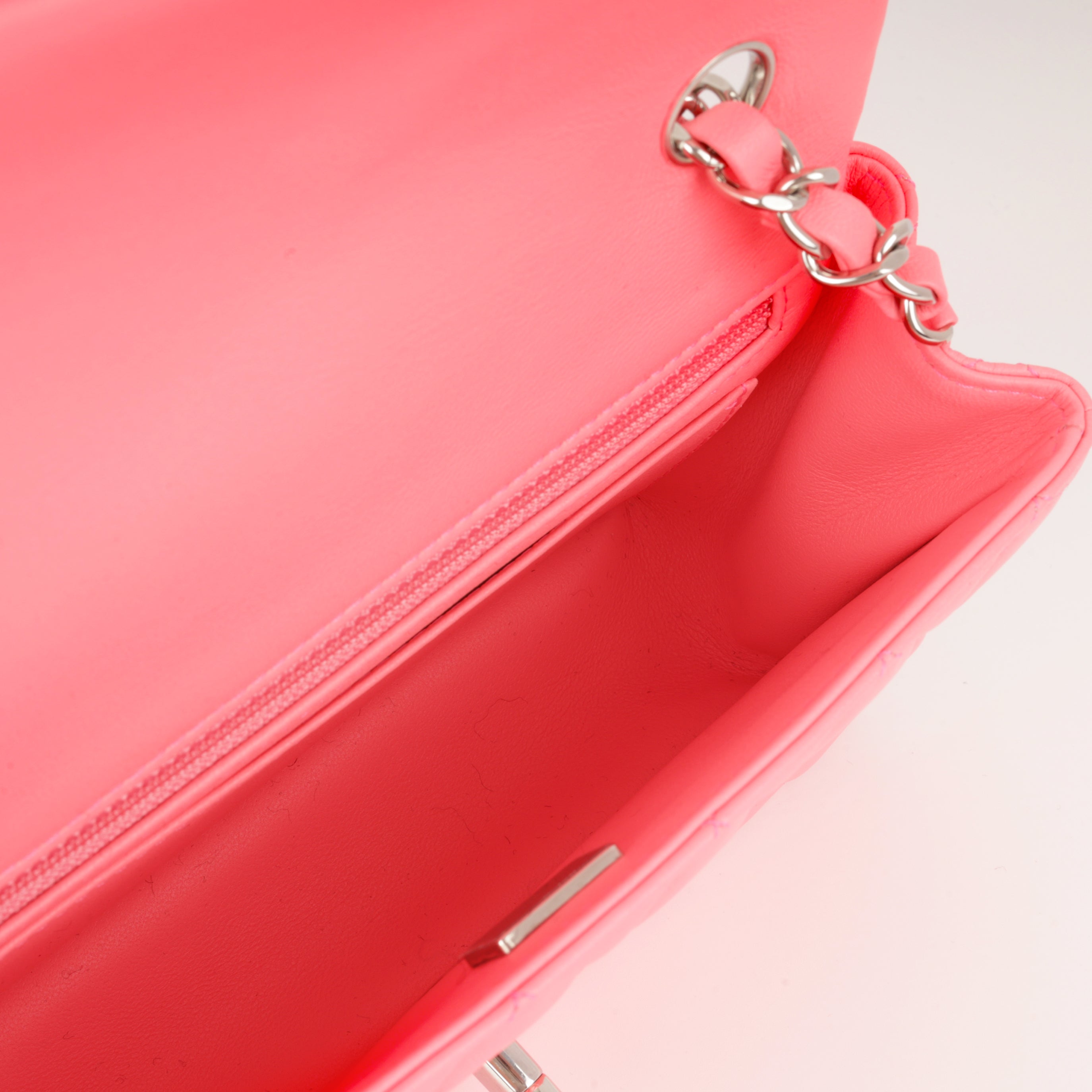 Mini Rectangular - Neon Pink