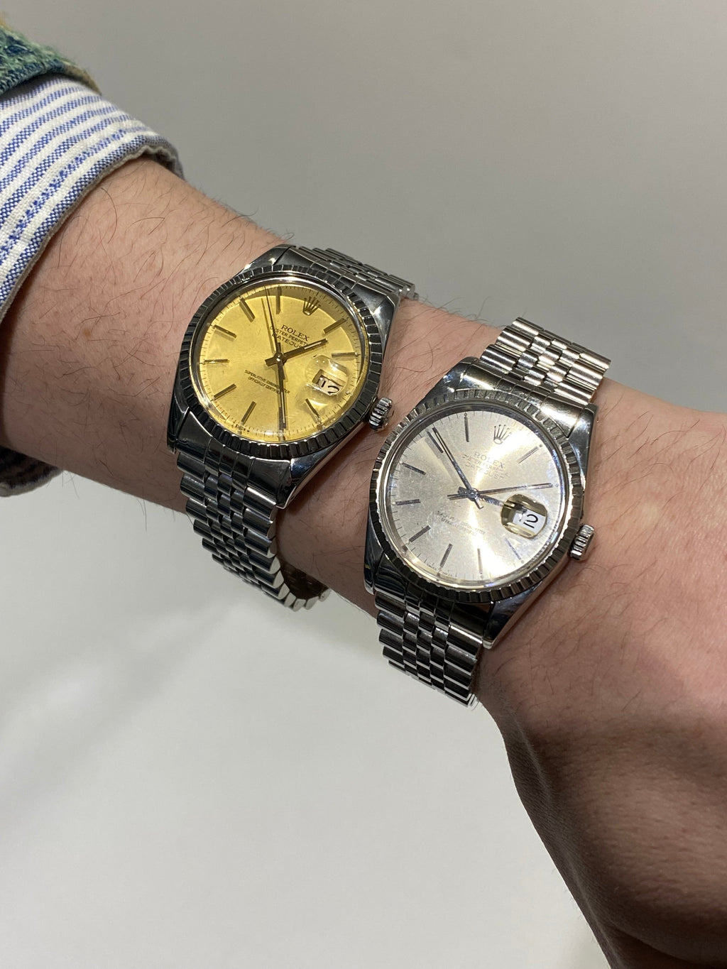 Rolex Oyster Perpetual Datejust Vintage 1991 36mm Stainless Jubilee Watch