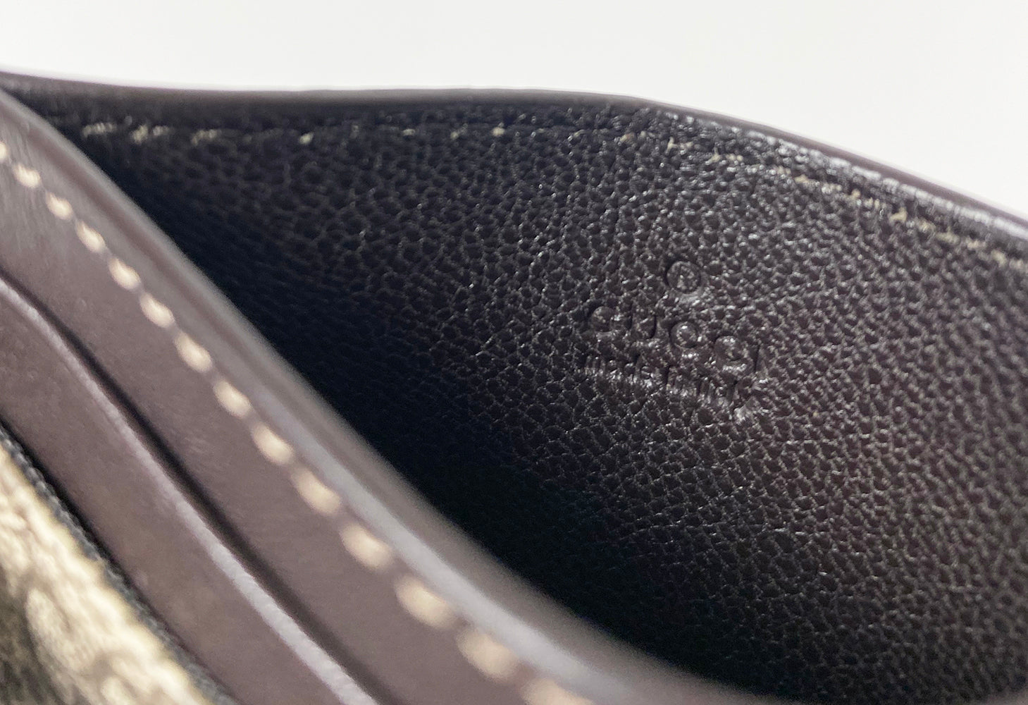 Gucci Monogram Supreme Canvas Brown  Holder