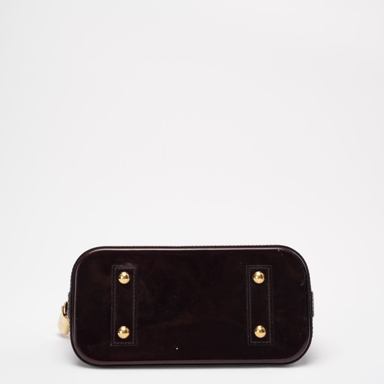 Louis Vuitton Purple Amarante Monogram Vernis Alma BB Bag